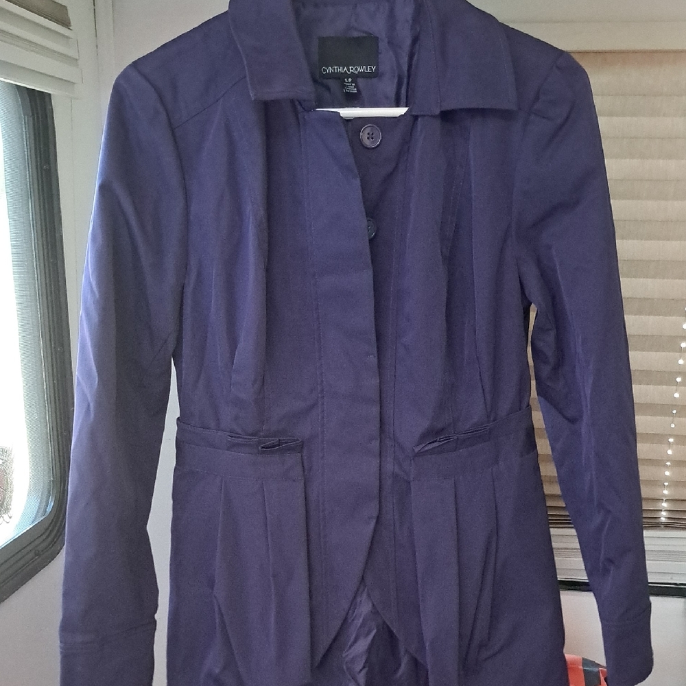 Cynthia Rowley Women's Deep Purple Blazer